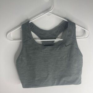 Nike Women's Heathered Gray Sports Bra